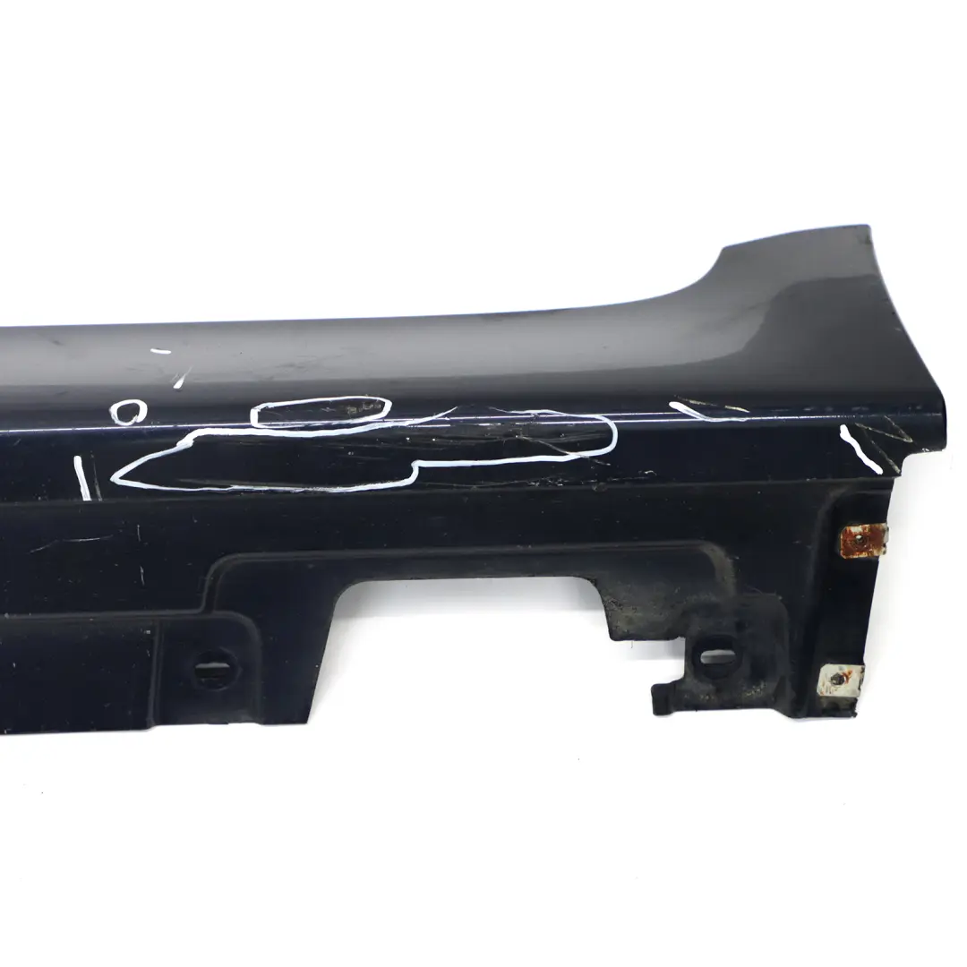 Side Skirt BMW F10 F11 Door Sill Cover Panel Left N/S Imperialblau Imperial Blue to with Part number 2209827 Side Skirt BMW F10 F11 Door Sill Cover Panel Left N/S Imperialblau Imperial Blue - SKU 2209827-IBB2 - Part number 2209827