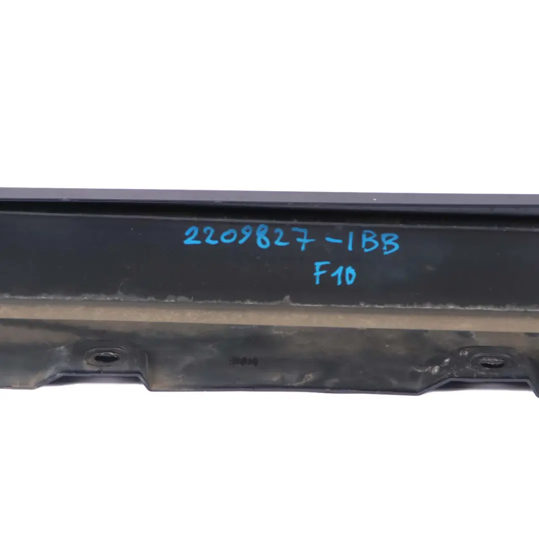 Side Skirt BMW F10 F11 Door Sill Cover Panel Left N/S Imperialblau Imperial Blue to with Part number 2209827 Side Skirt BMW F10 F11 Door Sill Cover Panel Left N/S Imperialblau Imperial Blue - SKU 2209827-IBB - Part number 2209827