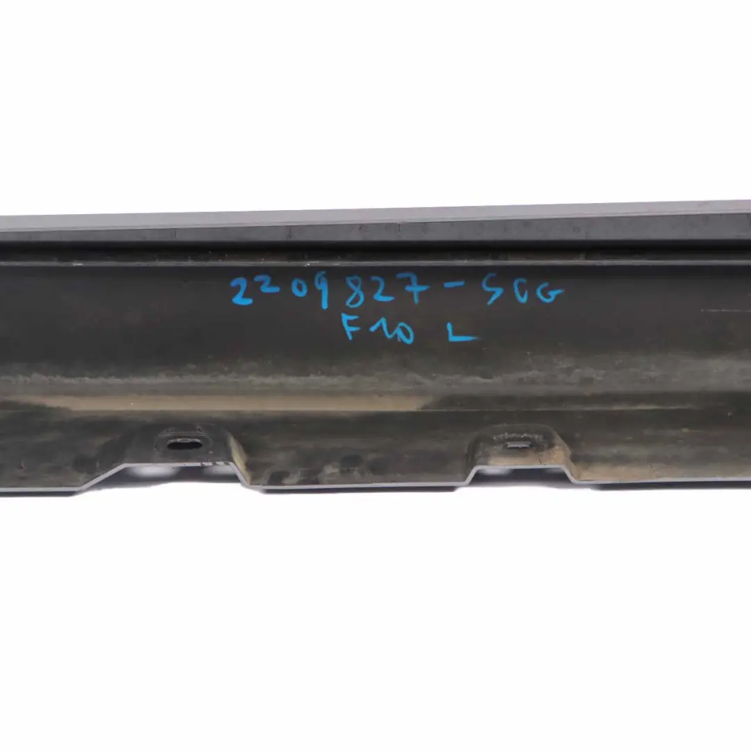 BMW F10 F11 Side Skirt Door Sill Cover Panel Left N/S Spacegrau Space Grey - A52 - SKU 2209827-SCG1 - Part number 2209827