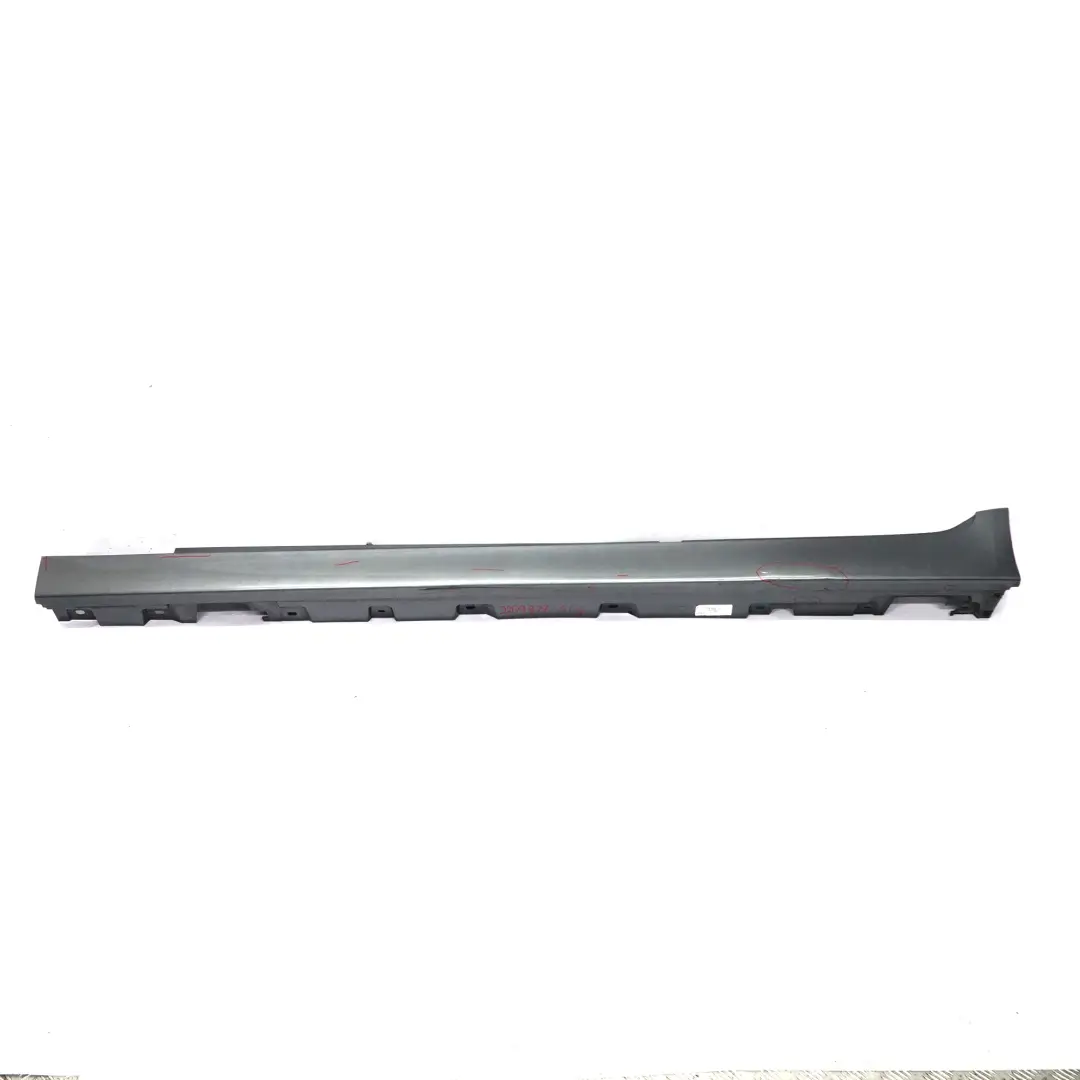 Side Skirt Left N/S Door Sill Cover Panel Spacegrau Space Grey - A52 to BMW F10 F11 with Part number 2209827 BMW F10 F11 Side Skirt Left N/S Door Sill Cover Panel Spacegrau Space Grey - A52 - SKU 2209827-SCG - Part number 2209827
