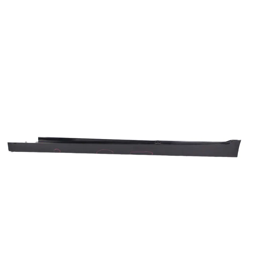  Side Skirt BMW F10 F11 Door Sill Cover Panel Left N/S Schwarz 2 Black - 668 - SKU 2209827-SCH - Part number 2209827