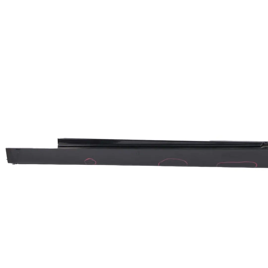  Side Skirt BMW F10 F11 Door Sill Cover Panel Left N/S Schwarz 2 Black - 668 - SKU 2209827-SCH - Part number 2209827