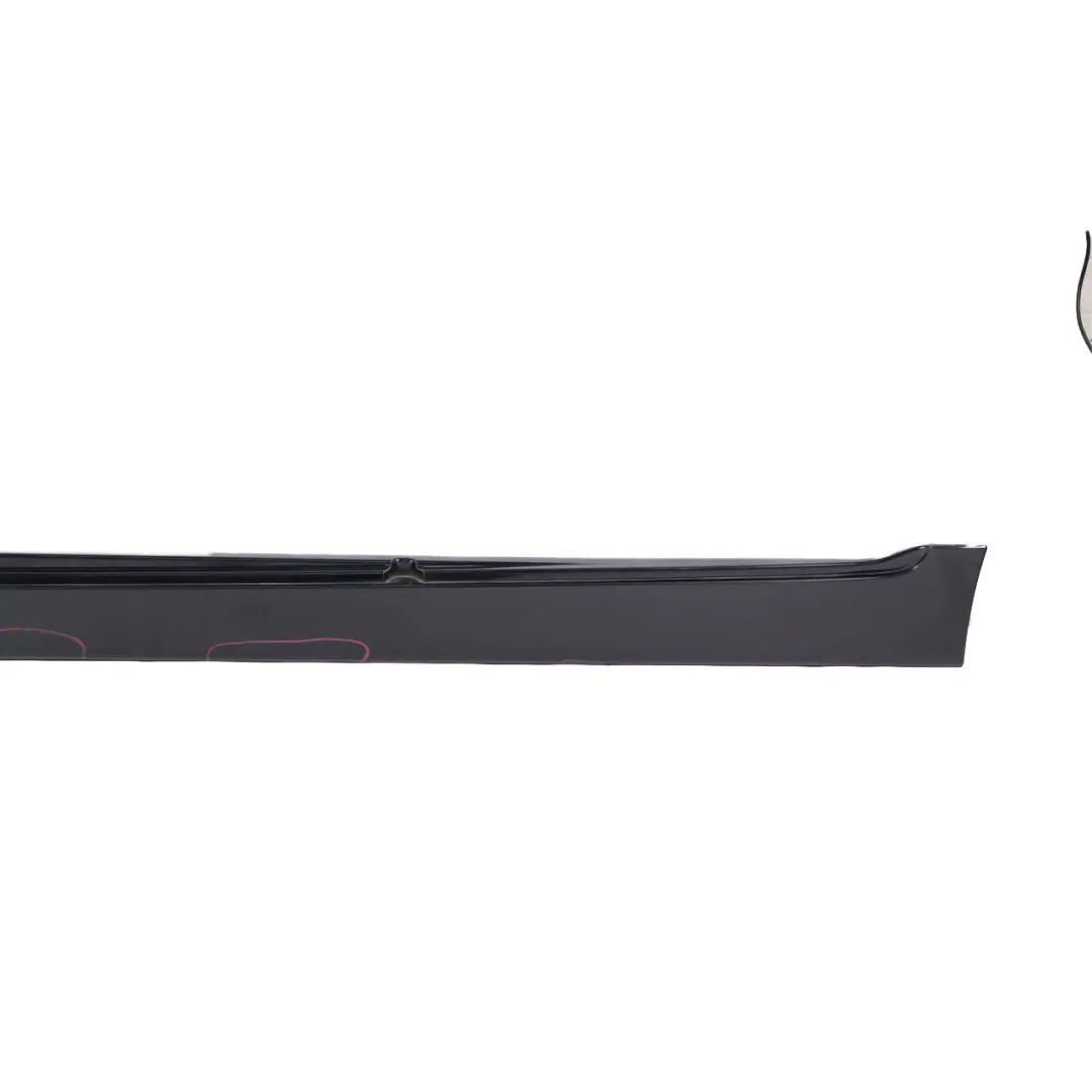  Side Skirt BMW F10 F11 Door Sill Cover Panel Left N/S Schwarz 2 Black - 668 - SKU 2209827-SCH - Part number 2209827