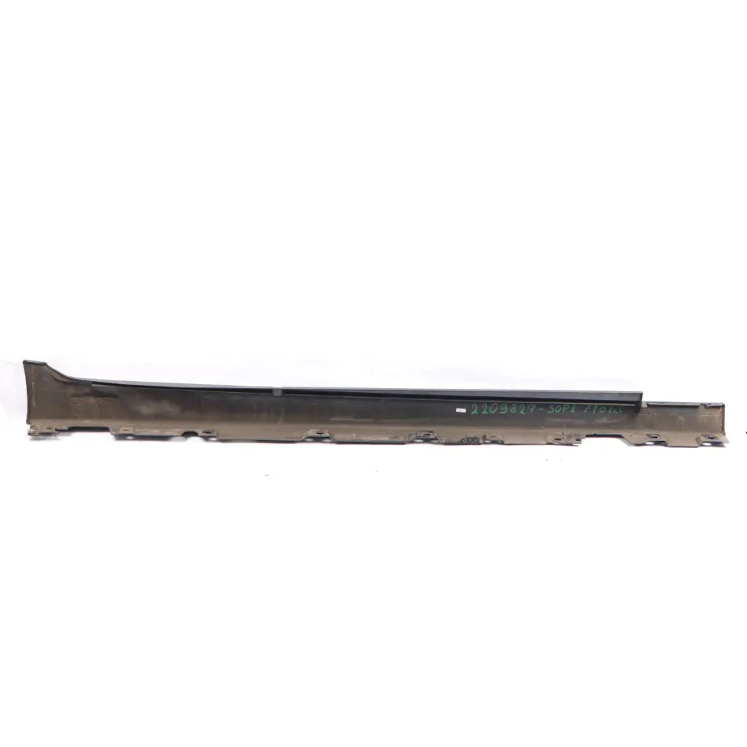 BMW F10 F11 Side Skirt Door Sill Cover Panel Left N/S Sophistograu Grey - A90 - SKU 2209827-SOP1 - Part number 2209827