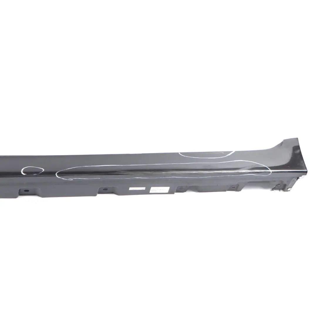 BMW F10 F11 Side Skirt Door Sill Cover Panel Left N/S Sophistograu Grey - A90 - SKU 2209827-SOP1 - Part number 2209827