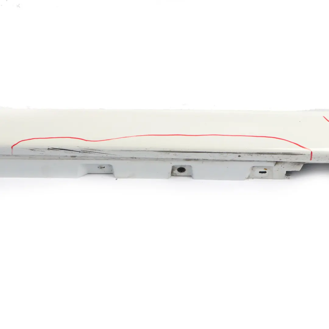 Side Skirt Right O/S Sill Cover Panel F11 Alpinweiss Alpine White - 300 to BMW F10 with Part number 2209828 BMW F10 Side Skirt Right O/S Sill Cover Panel F11 Alpinweiss Alpine White - 300 - SKU 2209828-AW - Part number 2209828