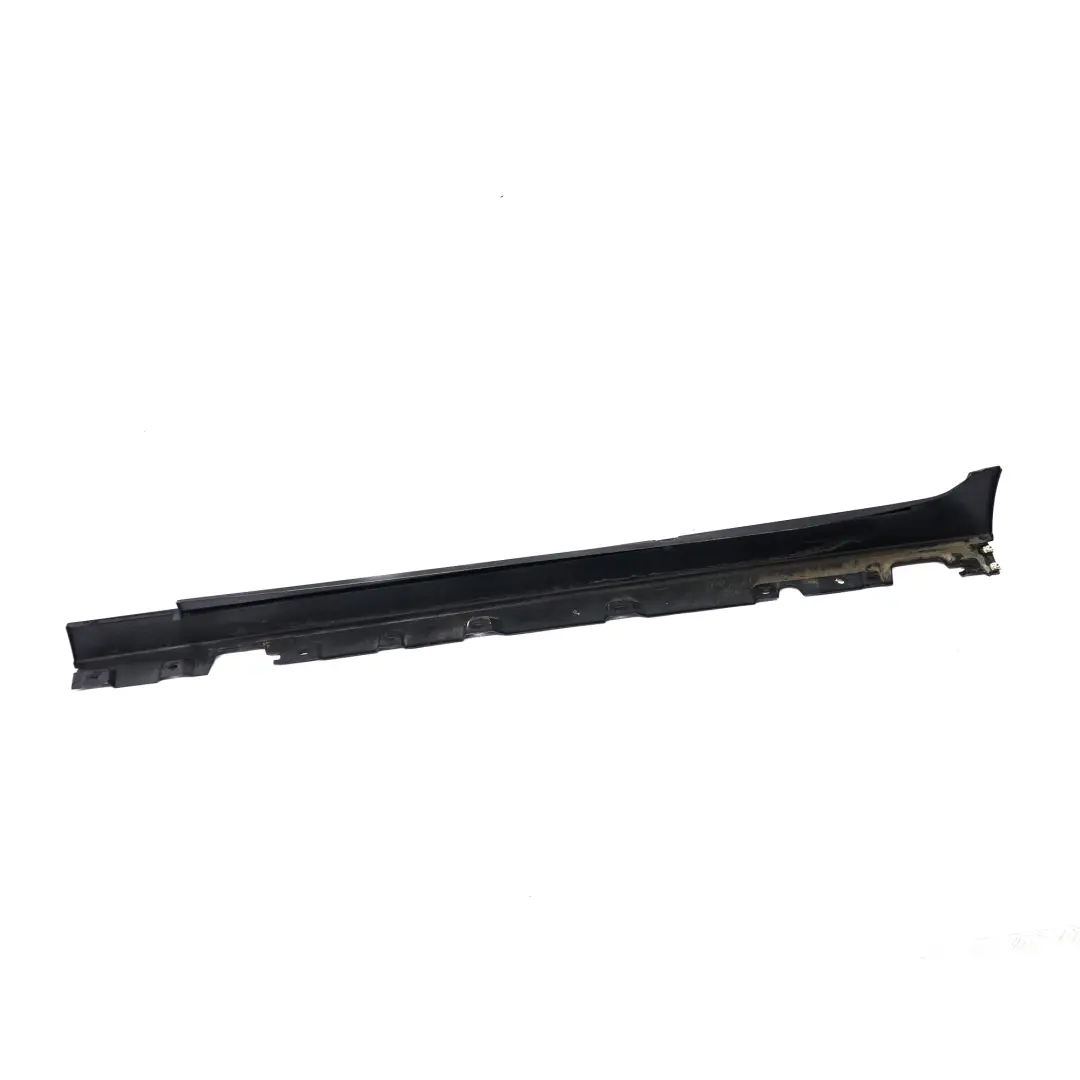 BMW F10 Faldón Lateral Derecho Panel Cubre umbral Negro Zafiro Metálico - 475 - SKU 2209828-BS1 - Número de pieza 2209828