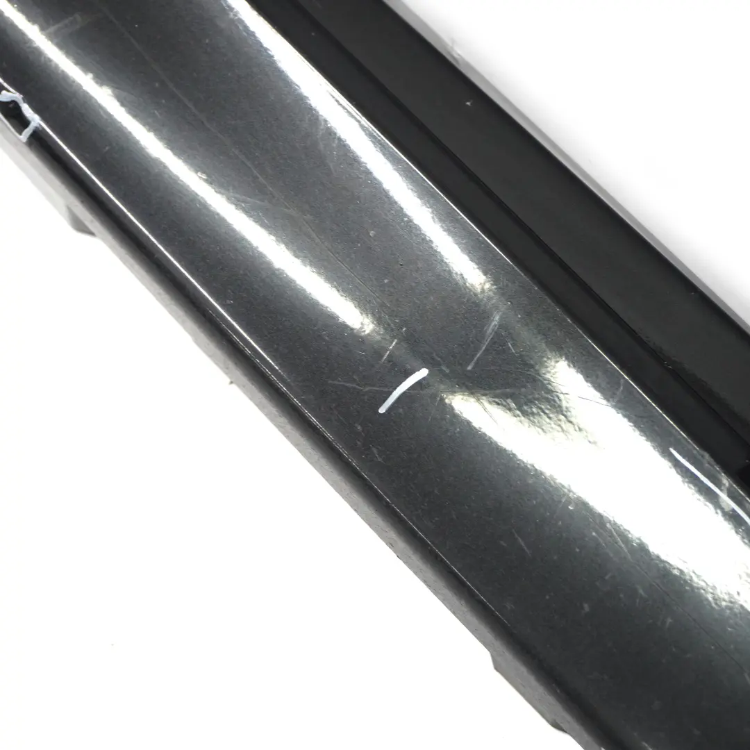 BMW F10 Side Skirt Right O/S Sill Cover Panel F11 Black Sapphire Metallic - 475 - SKU 2209828-BS1 - Part number 2209828