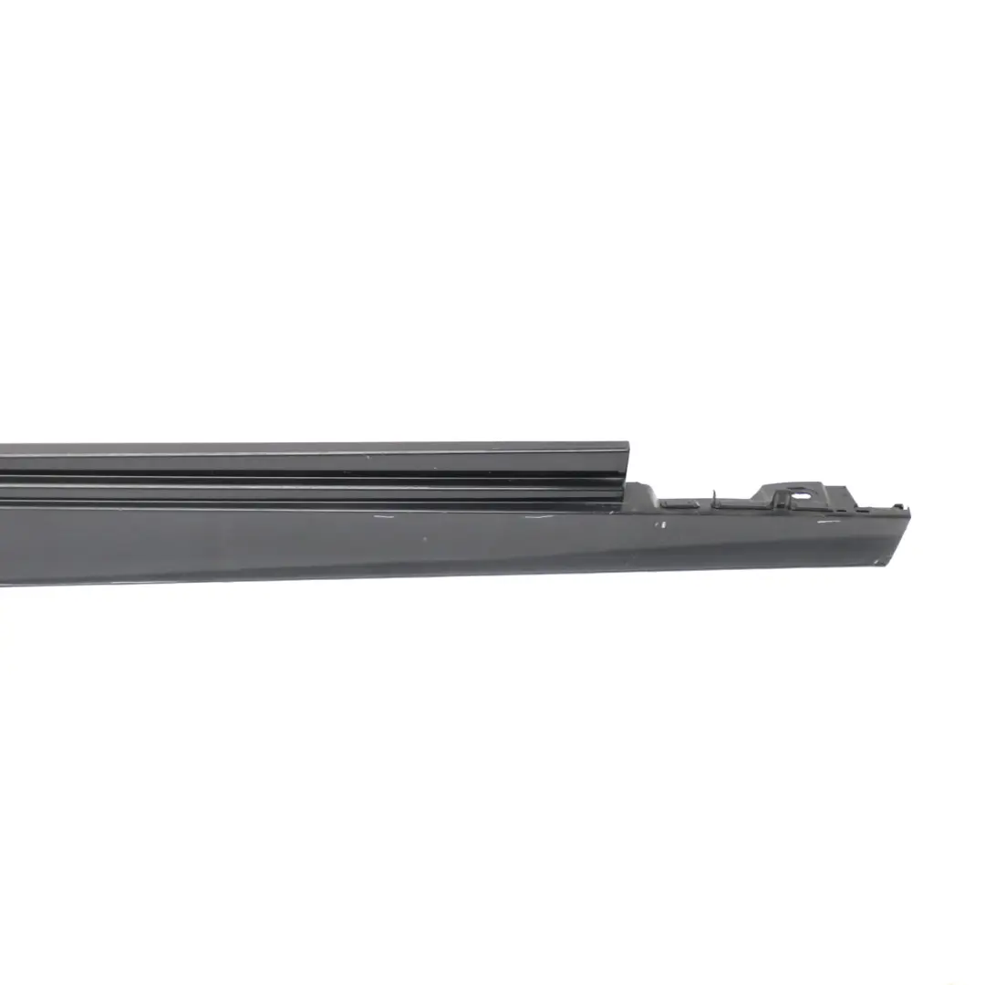 BMW F10 Side Skirt Right O/S Sill Cover Panel F11 Black Sapphire Metallic - 475 - SKU 2209828-BS2 - Part number 2209828