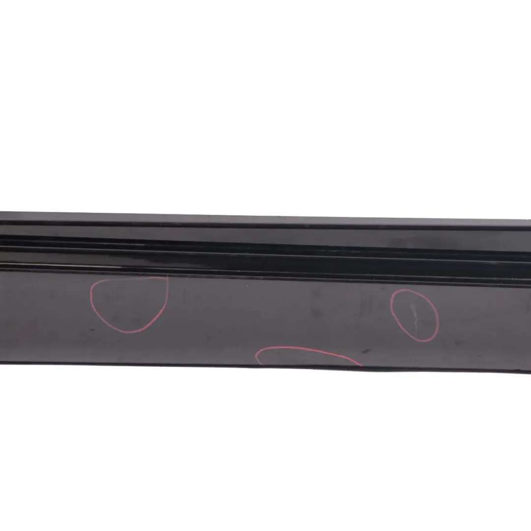 BMW F10 Side Skirt Right O/S Sill Cover Panel F11 Black Sapphire Metallic - 475 - SKU 2209828-BS - Part number 2209828