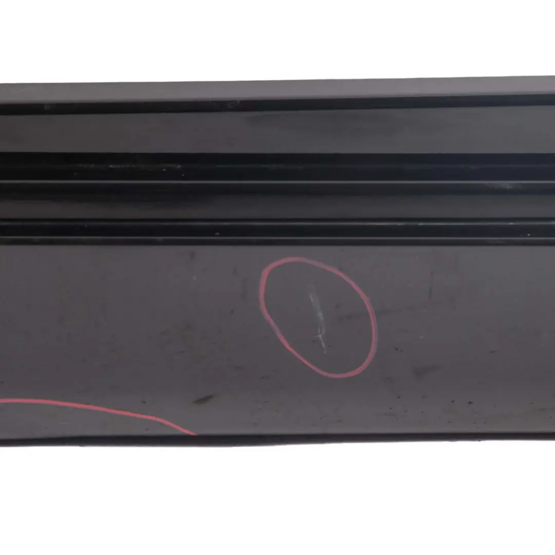 BMW F10 Side Skirt Right O/S Sill Cover Panel F11 Black Sapphire Metallic - 475 - SKU 2209828-BS - Part number 2209828