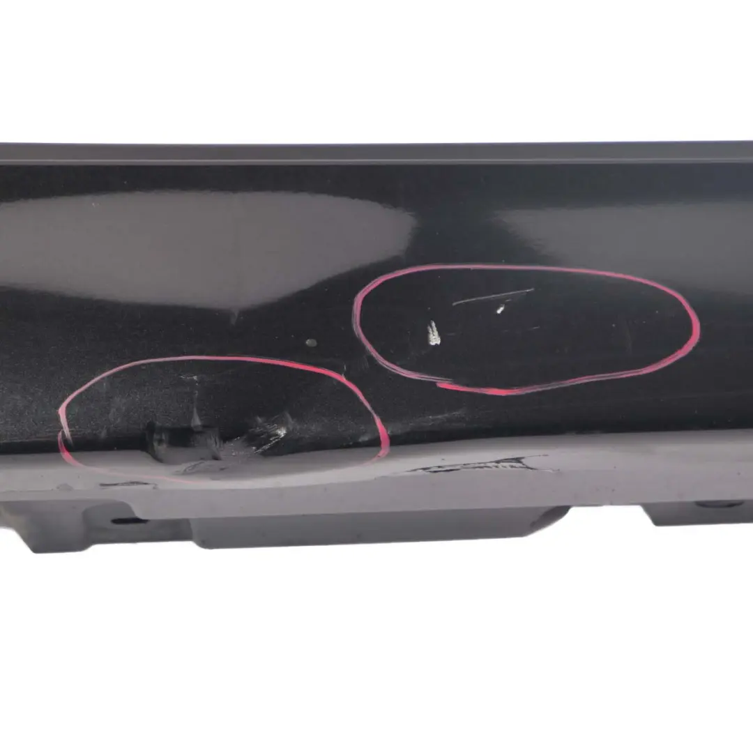 BMW F10 Side Skirt Right O/S Sill Cover Panel F11 Black Sapphire Metallic - 475 - SKU 2209828-BS - Part number 2209828