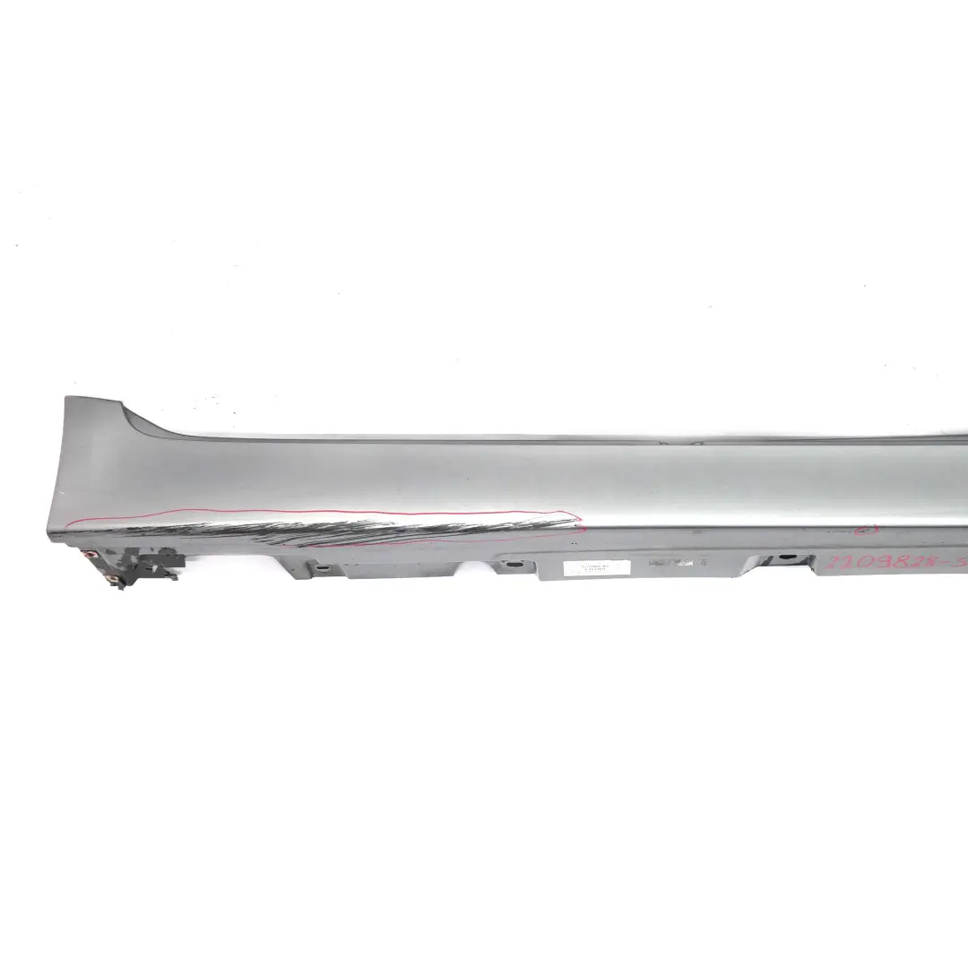 Side Skirt Door Sill Cover Panel Right O/S Spacegrau Grey - A52 to BMW F10 F11 with Part number 2209828 BMW F10 F11 Side Skirt Door Sill Cover Panel Right O/S Spacegrau Grey - A52 - SKU 2209828-SCG1 - Part number 2209828