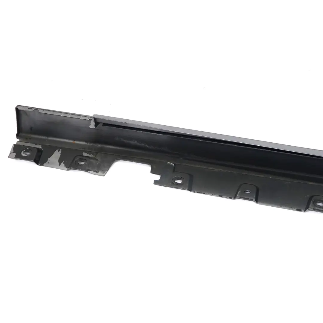 BMW F10 F11 Side Skirt Door Sill Cover Panel Right O/S Spacegrau Grey - A52 - SKU 2209828-SCG1 - Part number 2209828