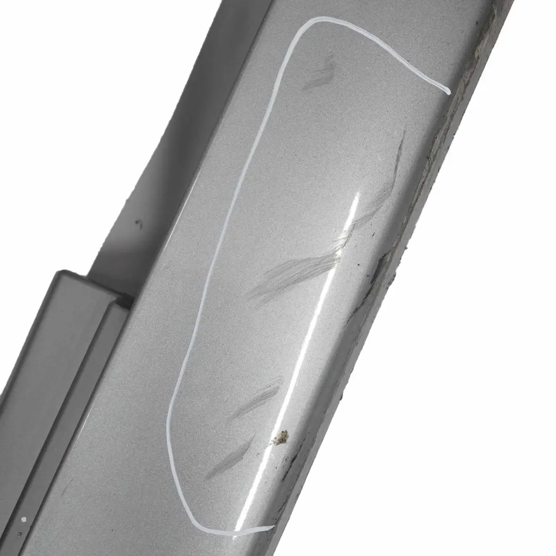 BMW F10 F11 Side Skirt Door Sill Cover Panel Right O/S Spacegrau Grey - A52 - SKU 2209828-SCG2 - Part number 2209828