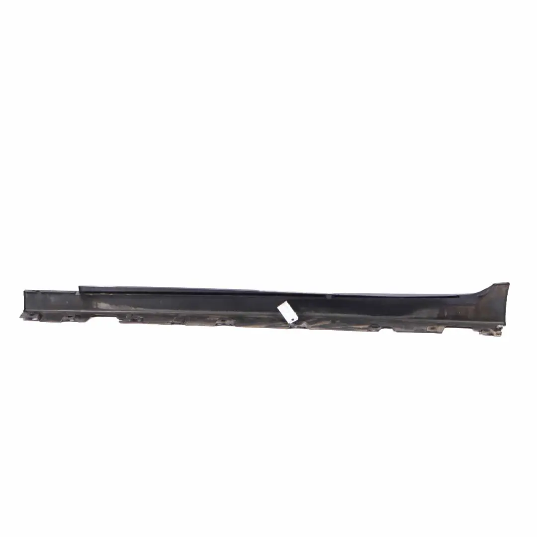 BMW F10 Side Skirt Right O/S Sill Cover Panel F11 Schwarz 2 Black - 668 - SKU 2209828-SCH - Part number 2209828