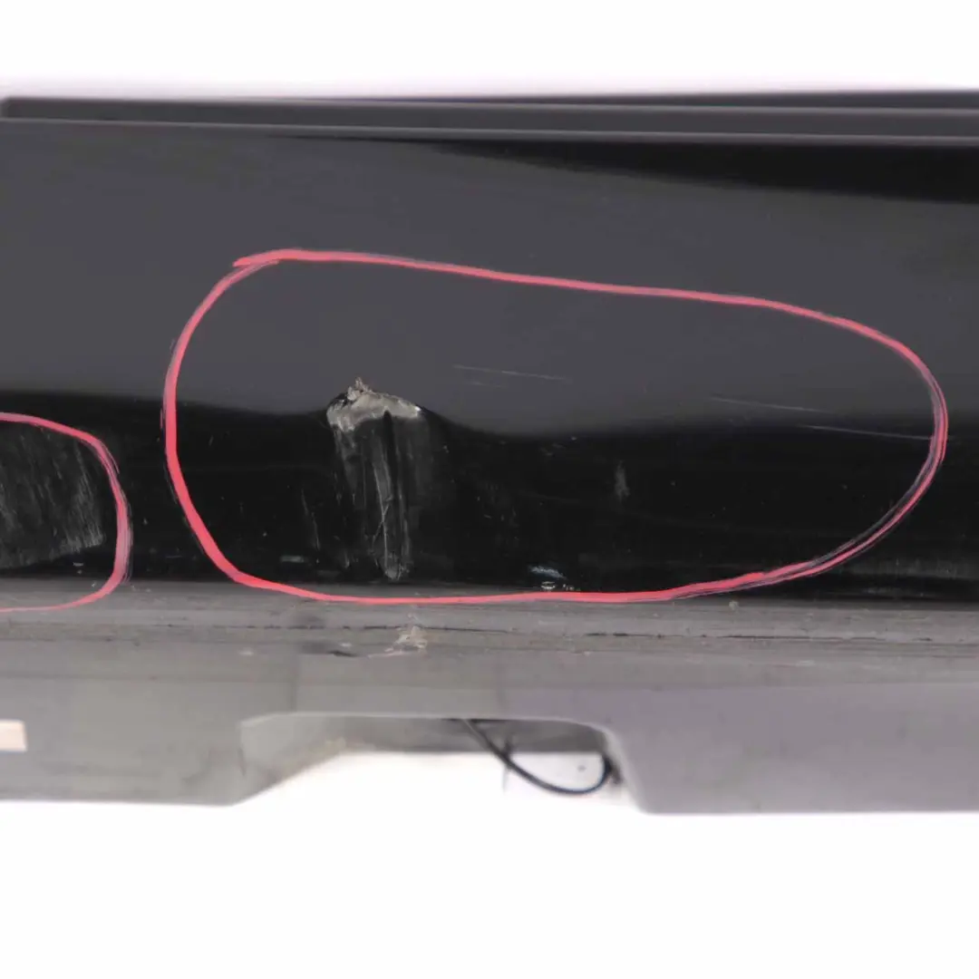 BMW F10 Side Skirt Right O/S Sill Cover Panel F11 Schwarz 2 Black - 668 - SKU 2209828-SCH - Part number 2209828