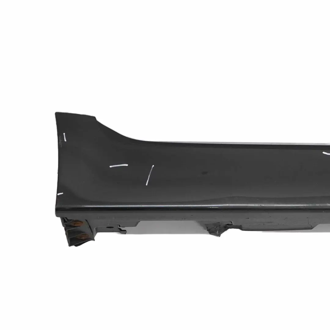 BMW F10 F11 Schwellerleiste Schweller Blende Rechts Sophistograu Metallic - A90 - SKU 2209828-SOP1 - Teilenummer 2209828