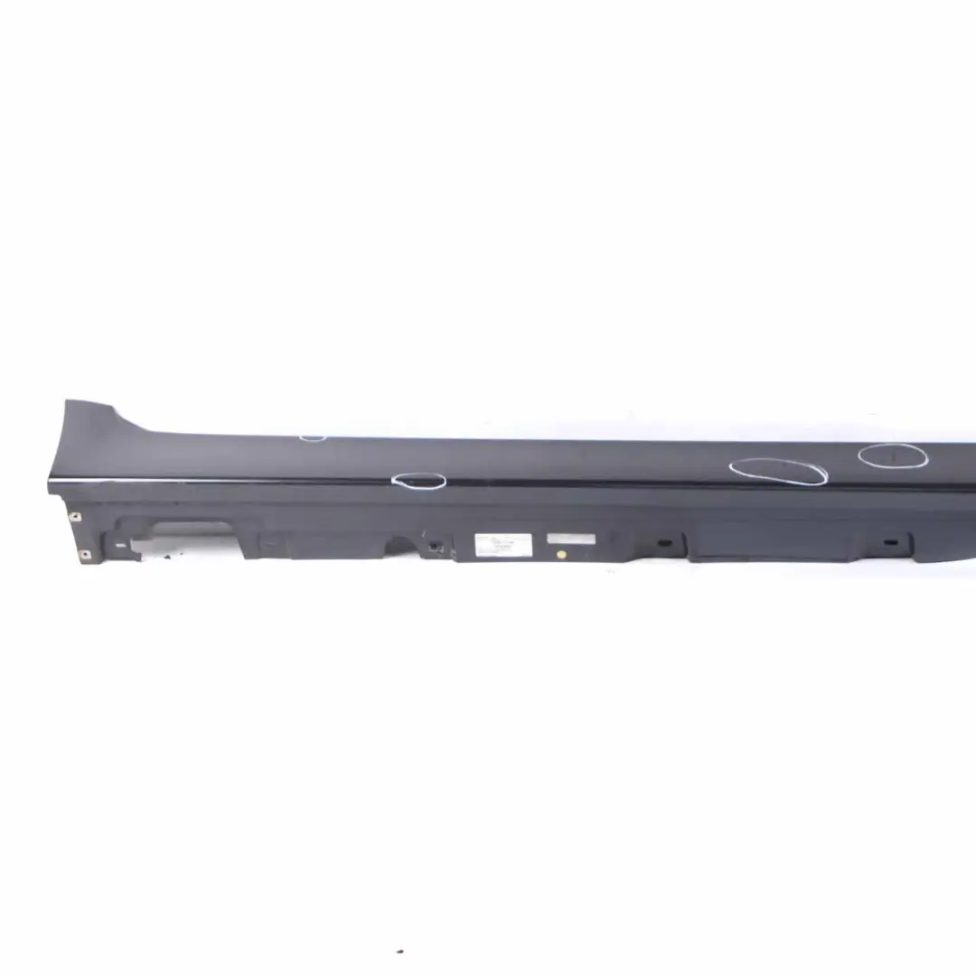 BMW F10 F11 Side Skirt Door Sill Cover Panel Right O/S Sophistograu Grey - A90 - SKU 2209828-SOP2 - Part number 2209828