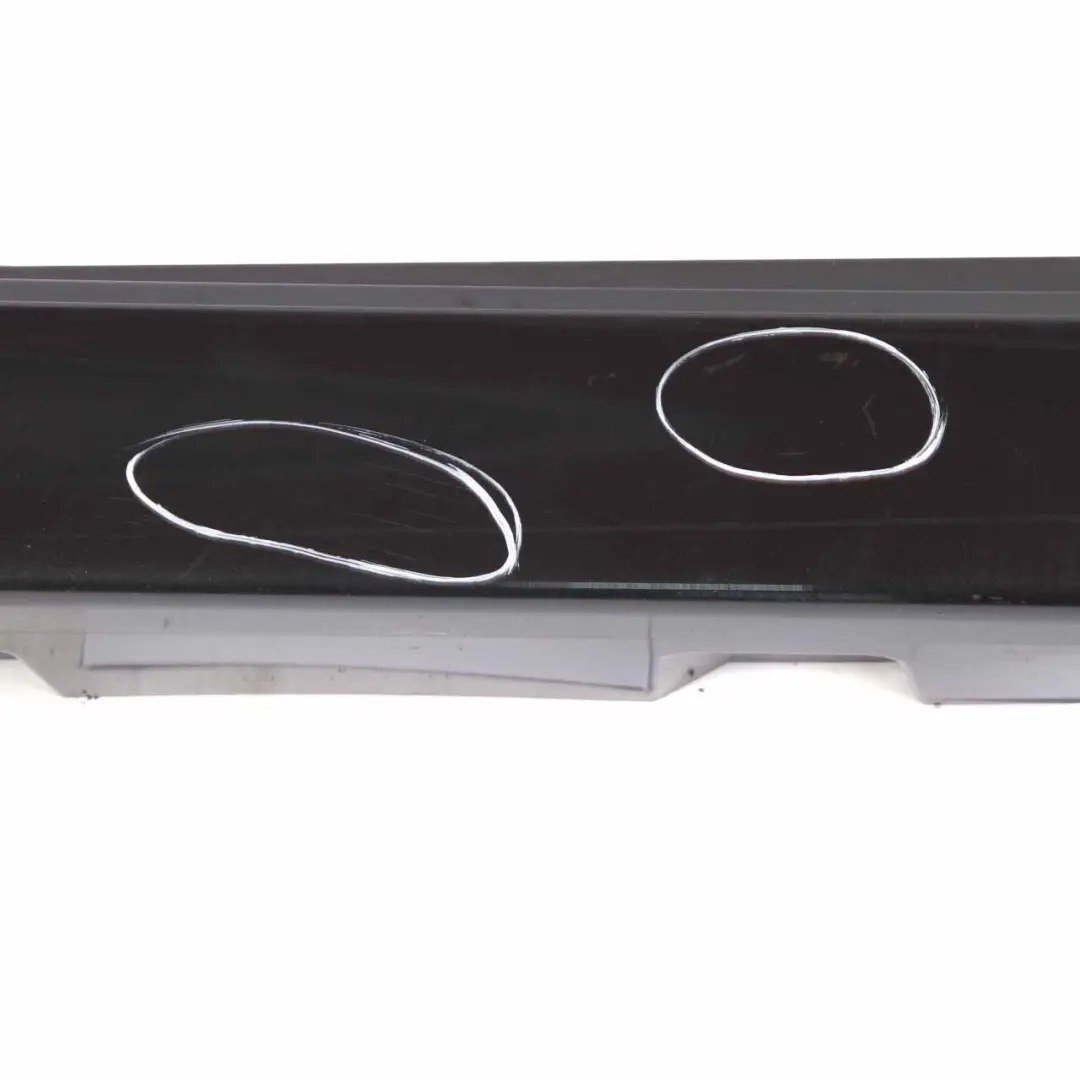 BMW F10 F11 Side Skirt Door Sill Cover Panel Right O/S Sophistograu Grey - A90 - SKU 2209828-SOP2 - Part number 2209828