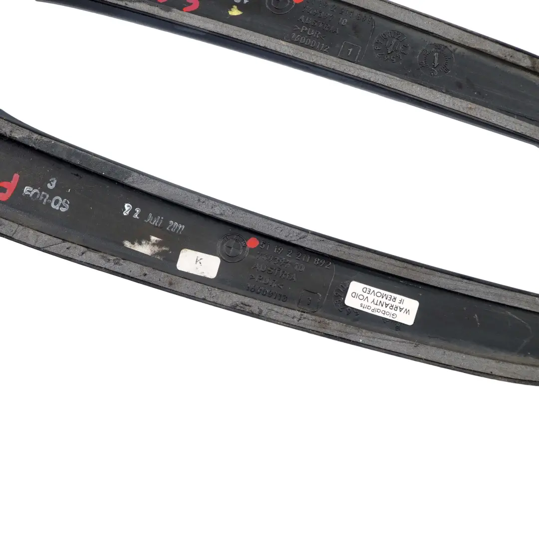 Tailgate Fin BMW F20 M Performance Boot Trunk Lid Finisher Trim Set - SKU 2211893 - Part number 2211893