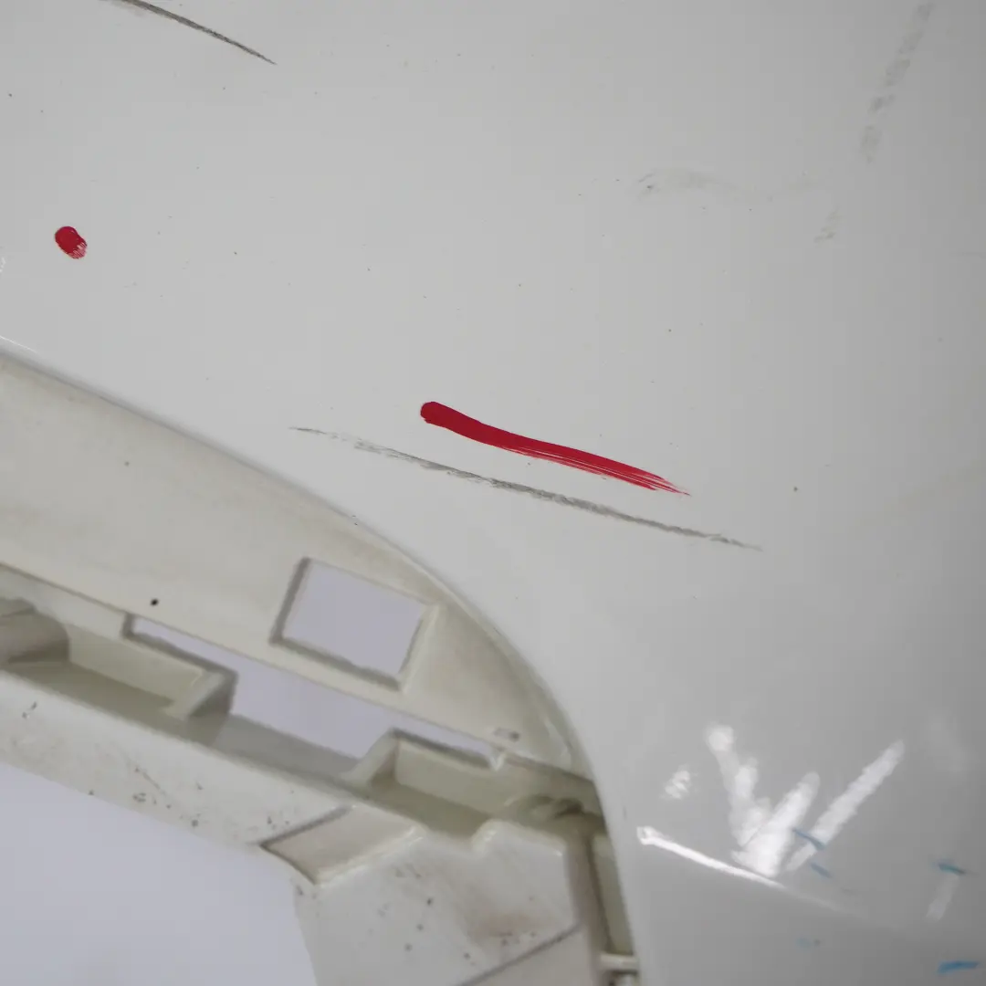 Bumper M Sport Trim Panel PDC Alpinweiss White - 300 to BMW X1 E84 Rear with Part number 2212611 BMW X1 E84 Rear Bumper M Sport Trim Panel PDC Alpinweiss White - 300 - SKU 2212611-AW - Part number 2212611