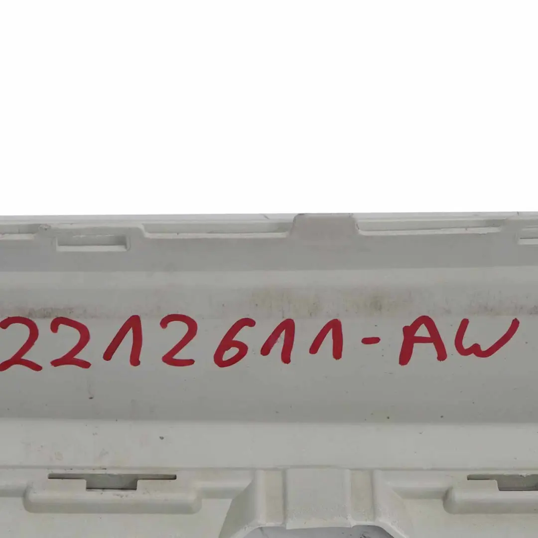 Bumper M Sport Trim Panel PDC Alpinweiss White - 300 to BMW X1 E84 Rear with Part number 2212611 BMW X1 E84 Rear Bumper M Sport Trim Panel PDC Alpinweiss White - 300 - SKU 2212611-AW - Part number 2212611