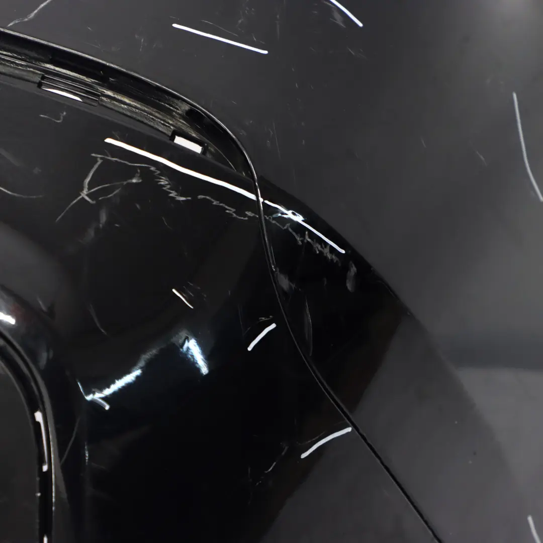 Bumper Trim Panel PDC Black Sapphire - 475 to BMW X1 E84 M Sport Rear with Part number 2212611 BMW X1 E84 M Sport Rear Bumper Trim Panel PDC Black Sapphire - 475 - SKU 2212611-BS - Part number 2212611