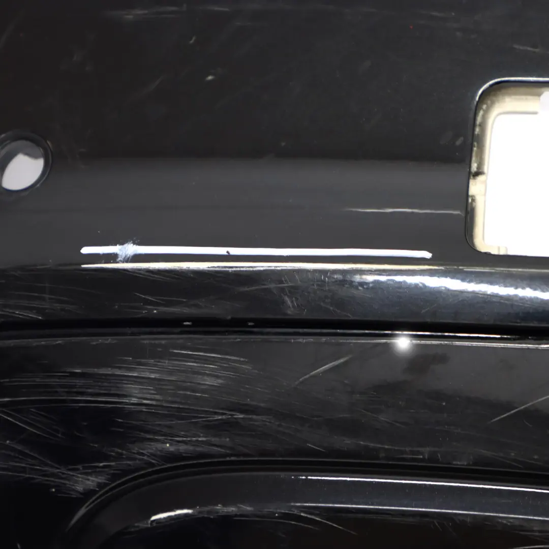 Bumper Trim Panel PDC Black Sapphire - 475 to BMW X1 E84 M Sport Rear with Part number 2212611 BMW X1 E84 M Sport Rear Bumper Trim Panel PDC Black Sapphire - 475 - SKU 2212611-BS - Part number 2212611