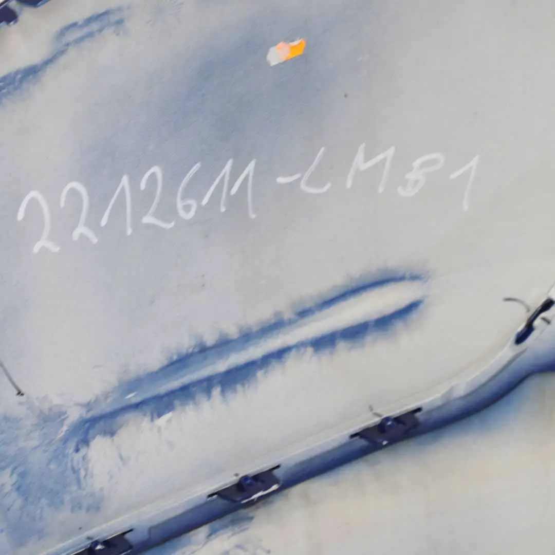 Bumper M Sport Complete Trim Panel PDC Le Mans Blue - 381 to BMW X1 E84 Rear with Part number 2212611 BMW X1 E84 Rear Bumper M Sport Complete Trim Panel PDC Le Mans Blue - 381 - SKU 2212611-LMB1 - Part number 2212611