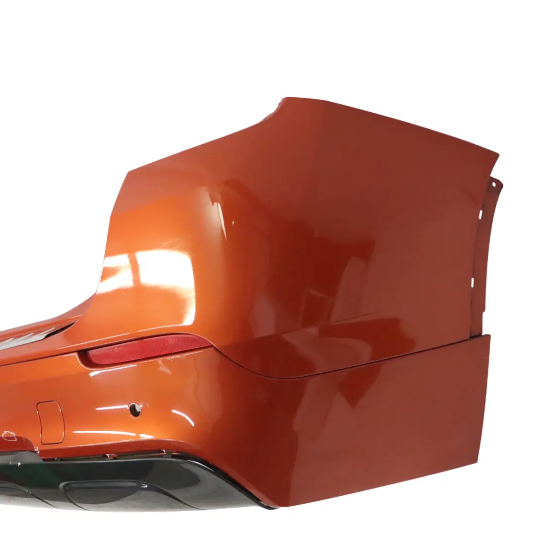 BMW X1 E84 Zderzak Tylny M-Pakiet PDC Valencia Orange Metalik - B44 - SKU 2212611-ORG - Numer Części 2212611