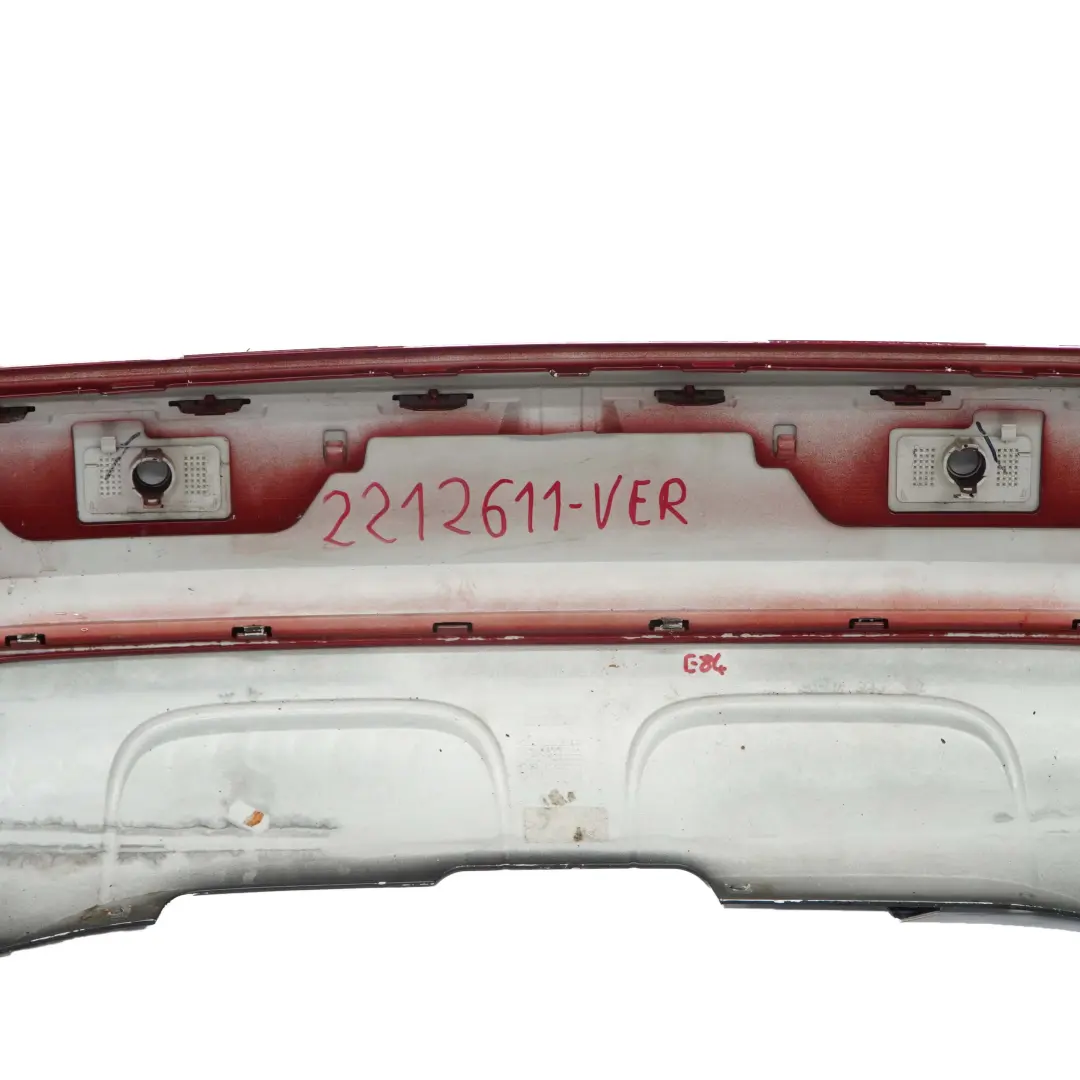 BMW X1 E84 M Sport Stossfänger Hinten PDC Vermillionrot Rot Metallic - A82 - SKU 2212611-VER - Teilenummer 2212611