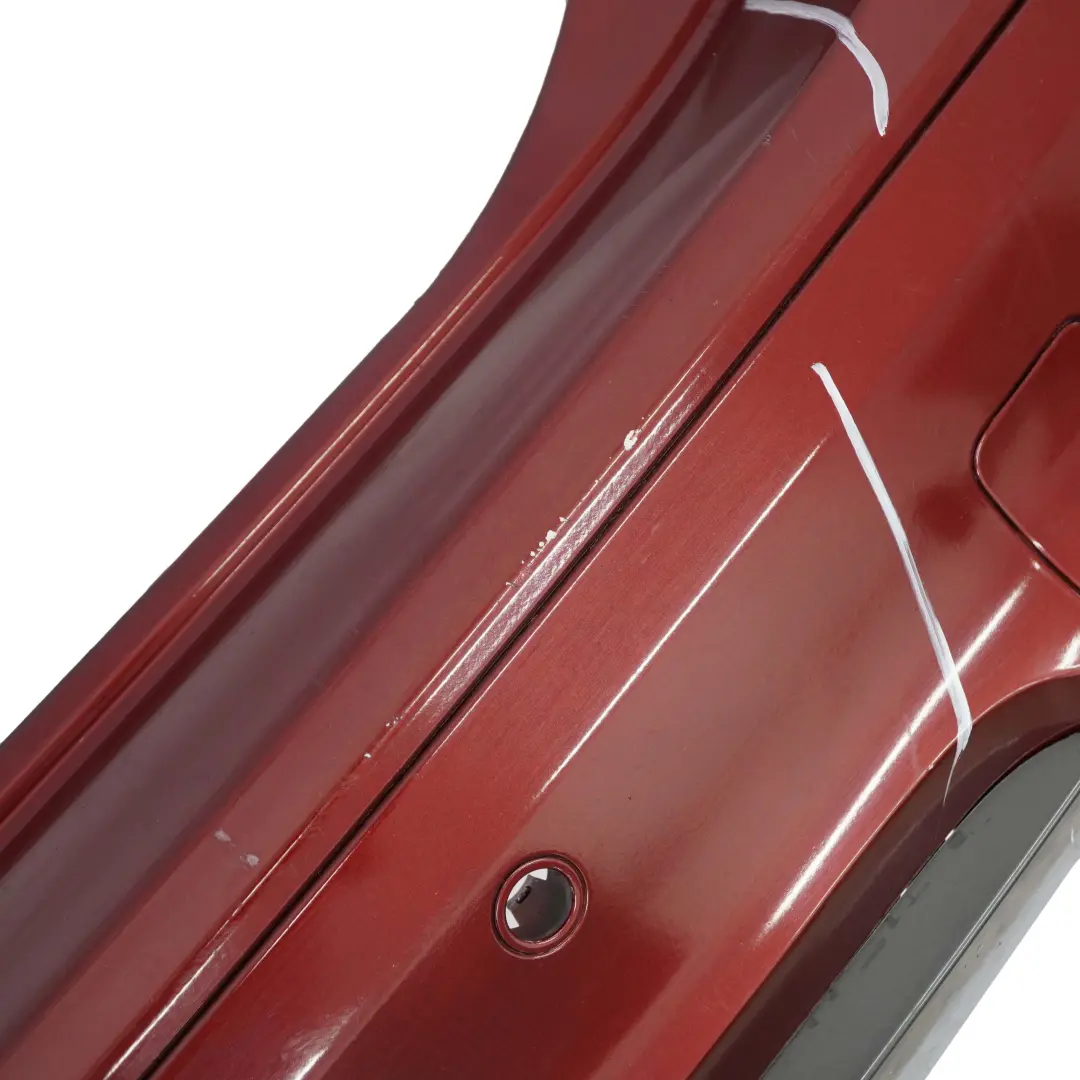 Complete Rear Bumper Trim Panel PDC Vermillion Red - A82 to BMW X1 E84 M Sport with Part number 2212611 BMW X1 E84 M Sport Complete Rear Bumper Trim Panel PDC Vermillion Red - A82 - SKU 2212611-VER - Part number 2212611