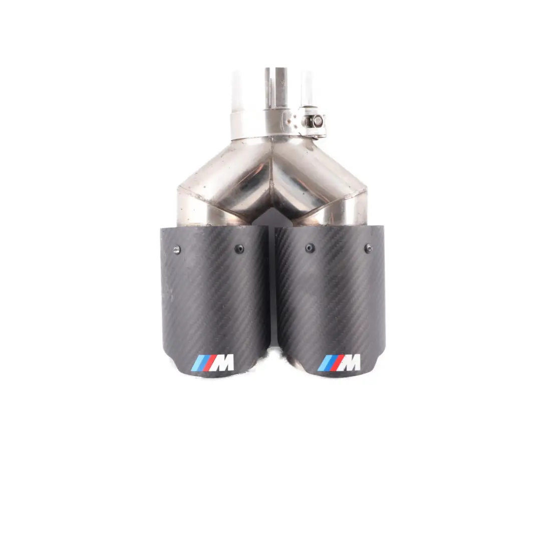  Exhaust Tips BMW E82 E88 123d N47S Diesel M Performance Muffler Pipe Carbon Look - SKU 2213407 - Part number 2213407