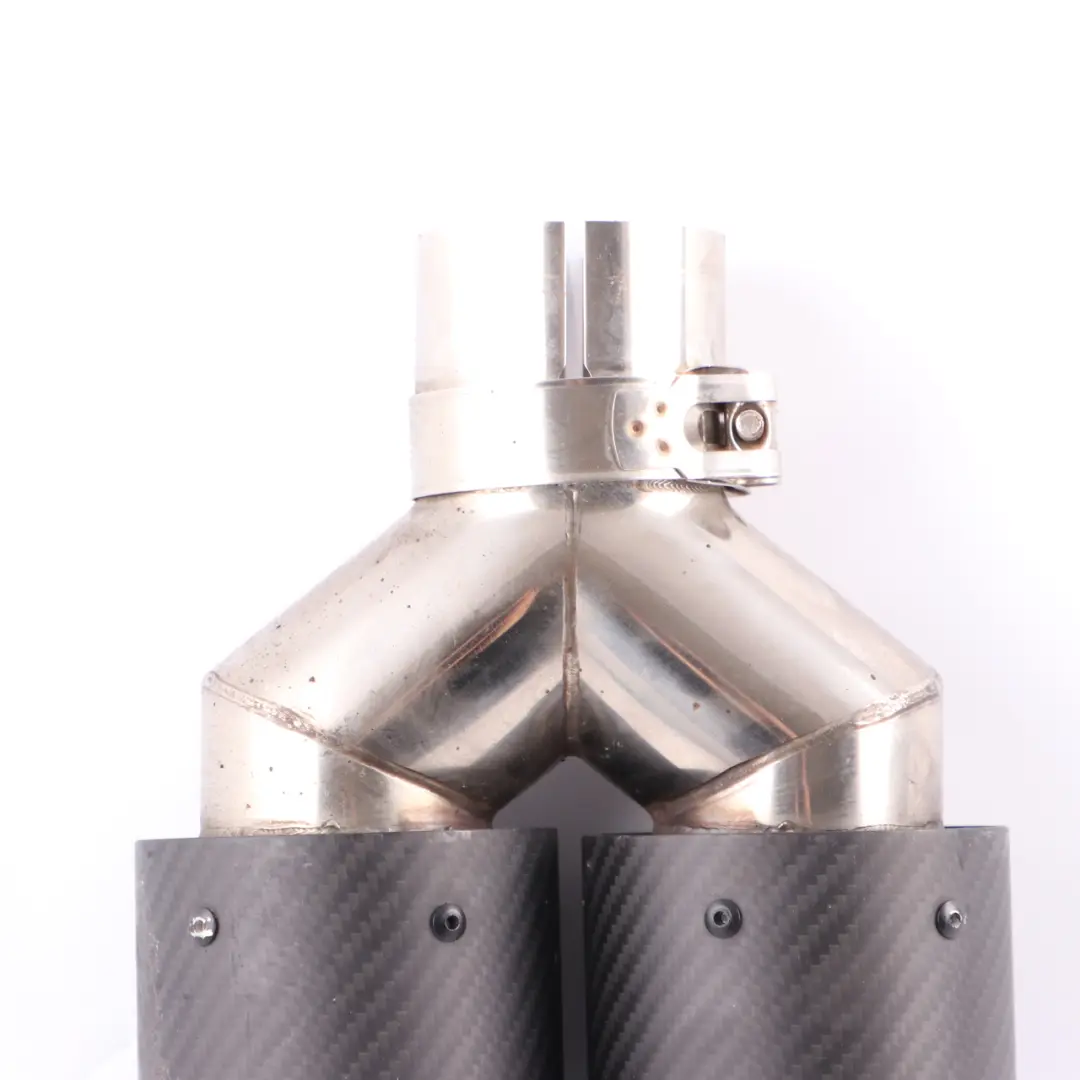 Exhaust Tips BMW E82 E88 123d N47S Diesel M Performance Muffler Pipe Carbon Look to with Part number 2213407 Exhaust Tips BMW E82 E88 123d N47S Diesel M Performance Muffler Pipe Carbon Look - SKU 2213407 - Part number 2213407
