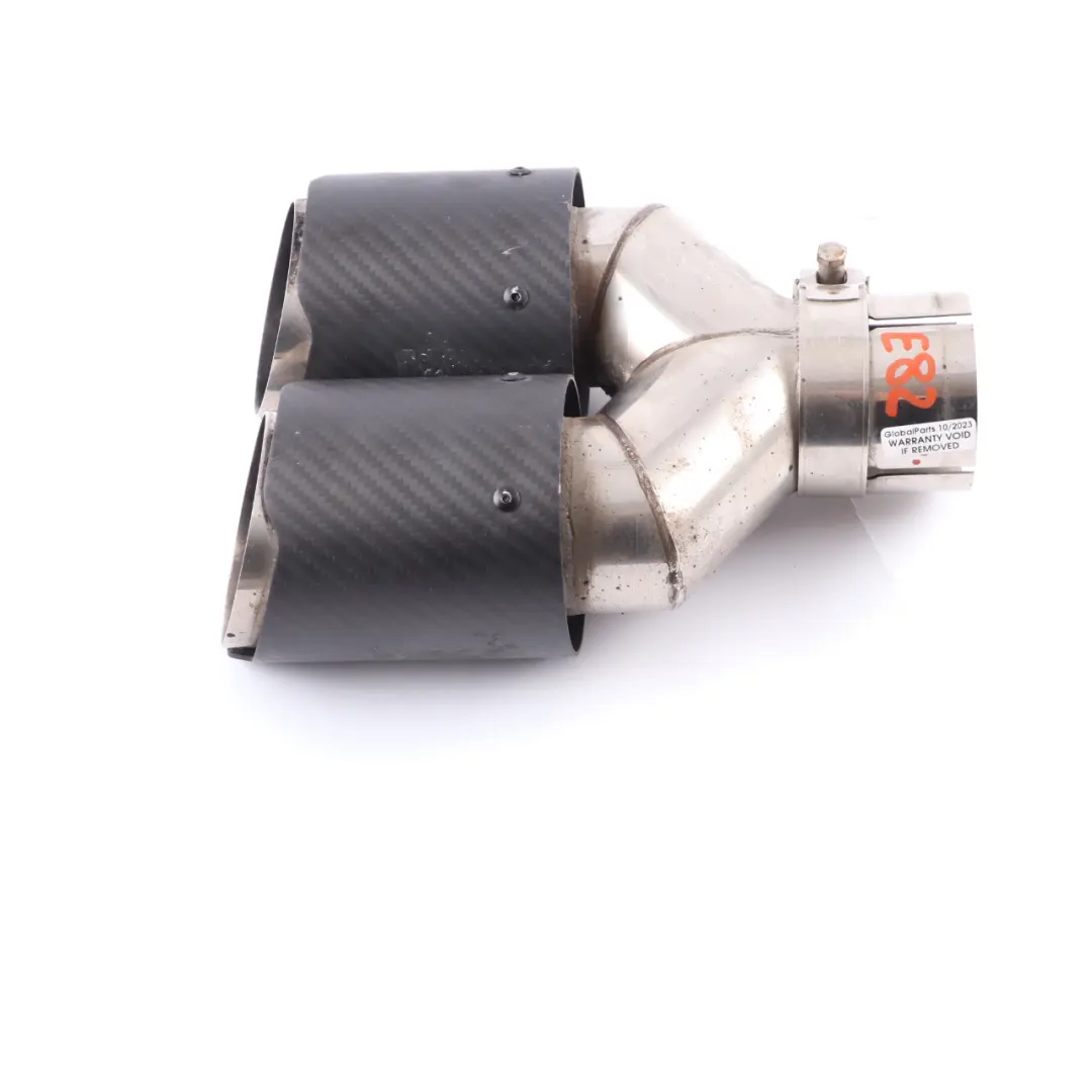 Exhaust Tips BMW E82 E88 123d N47S Diesel M Performance Muffler Pipe Carbon Look to with Part number 2213407 Exhaust Tips BMW E82 E88 123d N47S Diesel M Performance Muffler Pipe Carbon Look - SKU 2213407 - Part number 2213407