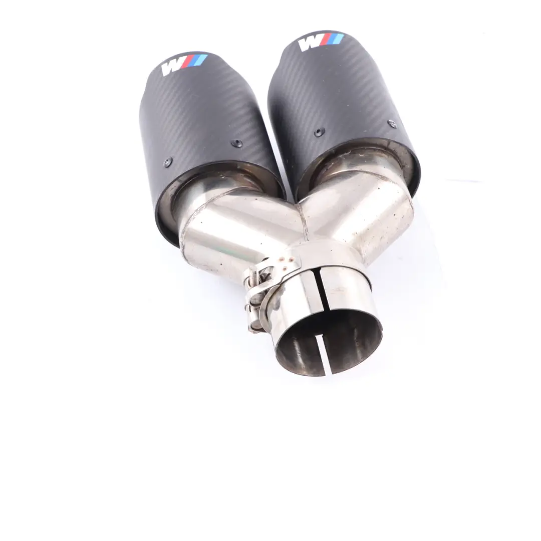Exhaust Tips BMW E82 E88 123d N47S Diesel M Performance Muffler Pipe Carbon Look to with Part number 2213407 Exhaust Tips BMW E82 E88 123d N47S Diesel M Performance Muffler Pipe Carbon Look - SKU 2213407 - Part number 2213407