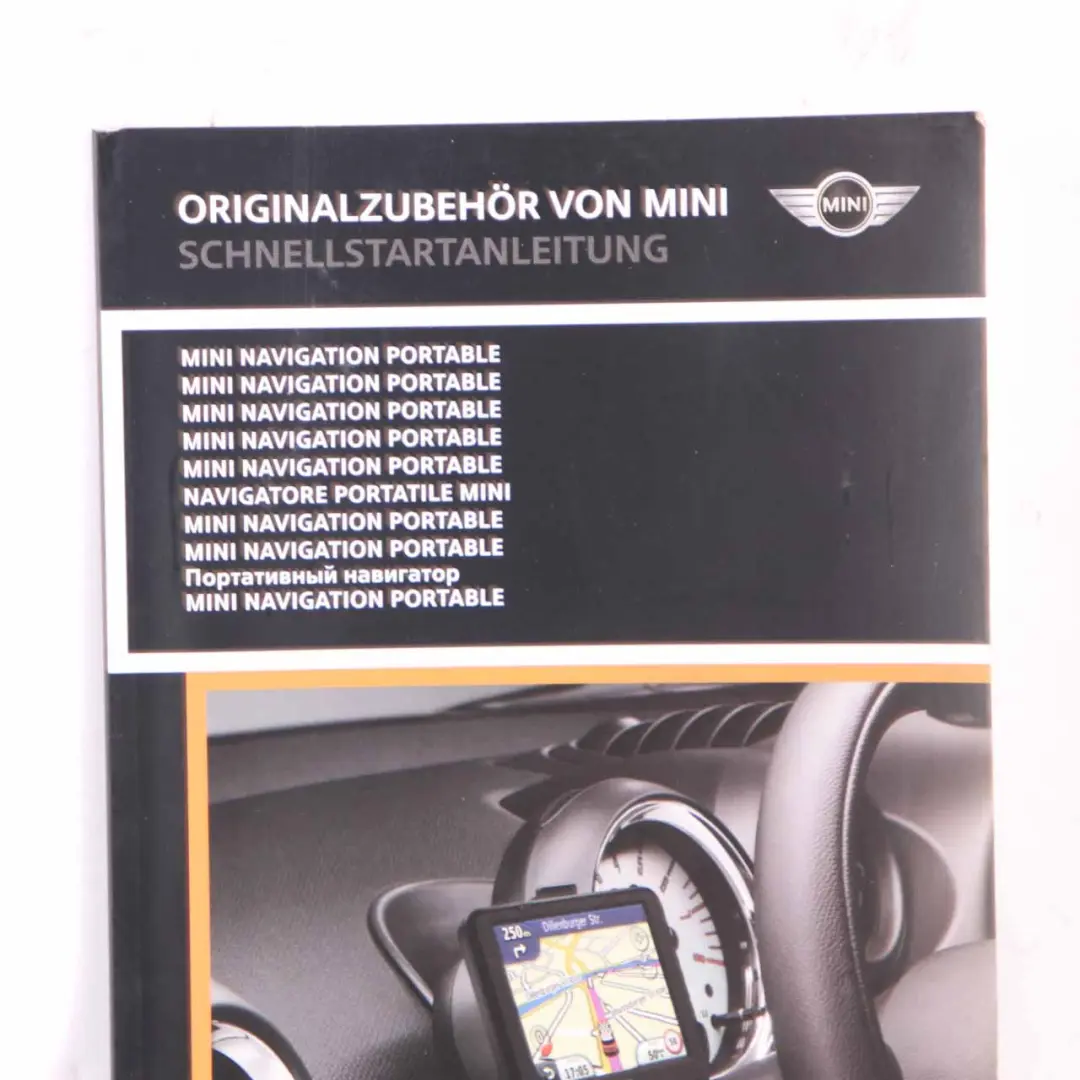 Owner's Handbook Book Navigation Manual to Mini R55 R56 R57 with Part number 2217522 Mini R55 R56 R57 Owner's Handbook Book Navigation Manual - SKU 2217522 - Part number 2217522