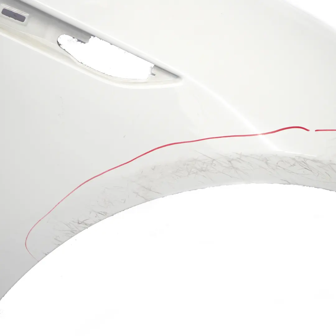 BMW F12 F13 Front Right Wing Fender Side Panel O/S Alpinweiss White - 300 - SKU 2217524-AW - Part number 2217524