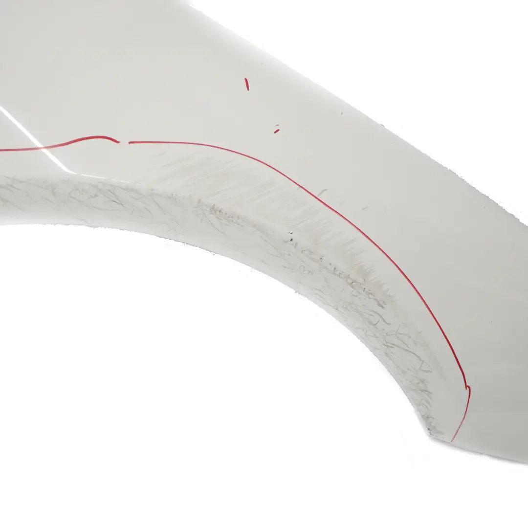 BMW F12 F13 Front Right Wing Fender Side Panel O/S Alpinweiss White - 300 - SKU 2217524-AW - Part number 2217524