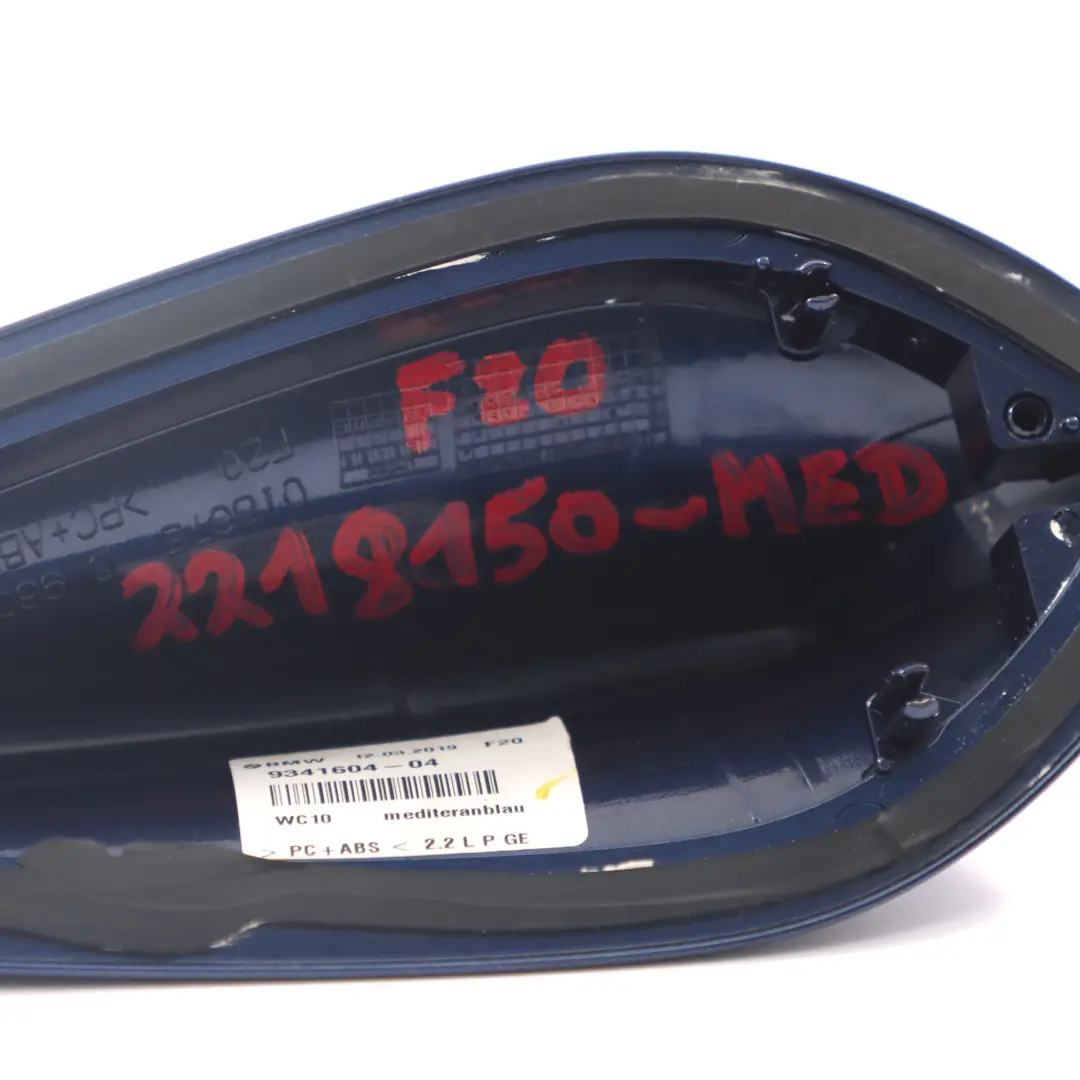  Copertura Antenna Tetto BMW F20 F21 F31 Vuoto Antenna Mediterranea Blu - SKU 2218150-MED - Numero di parte 2218150
