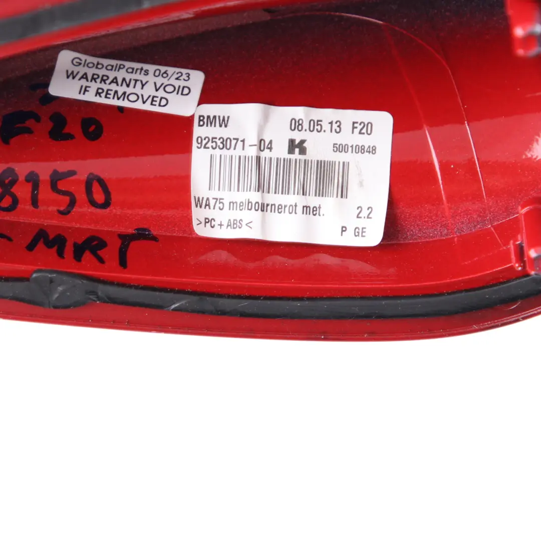 Roof Antenna Cover BMW F20 F31 Empty Shark Housing Melbourne Red - A75 to with Part number 2218150 Roof Antenna Cover BMW F20 F31 Empty Shark Housing Melbourne Red - A75 - SKU 2218150-MRT - Part number 2218150