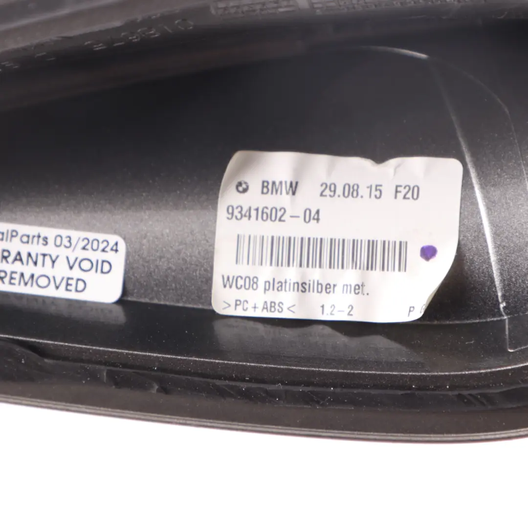  Roof Antenna BMW F20 F21 F31 Empty Housing Aerial Platinum Silver - C08 - SKU 2218150-PSM - Part number 2218150