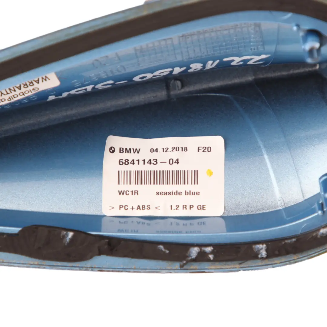 BMW F20 F21 F31 Empty Housing Roof Antenna Aerial Seaside Blue Metallic C1R - SKU 2218150-SBM - Part number 2218150