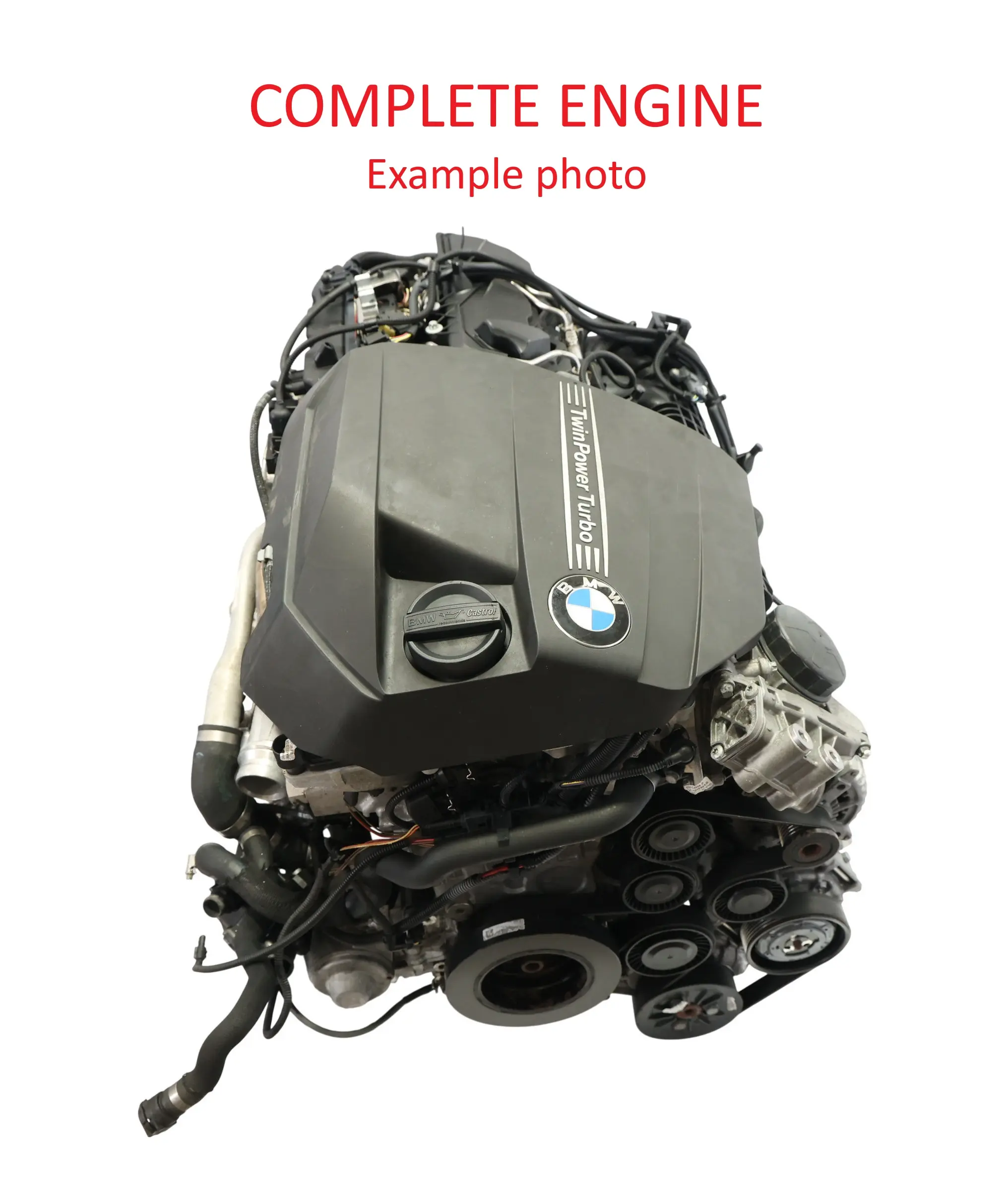 BMW E82 135i E90 E91 E92 LCI 335i Bare Engine N55 N55B30A New Timing WARRANTY