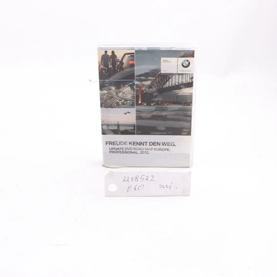 BMW Disc Professional Navigation DVD Road Map Europe 2012 - SKU 2218522 - Part number 2218522