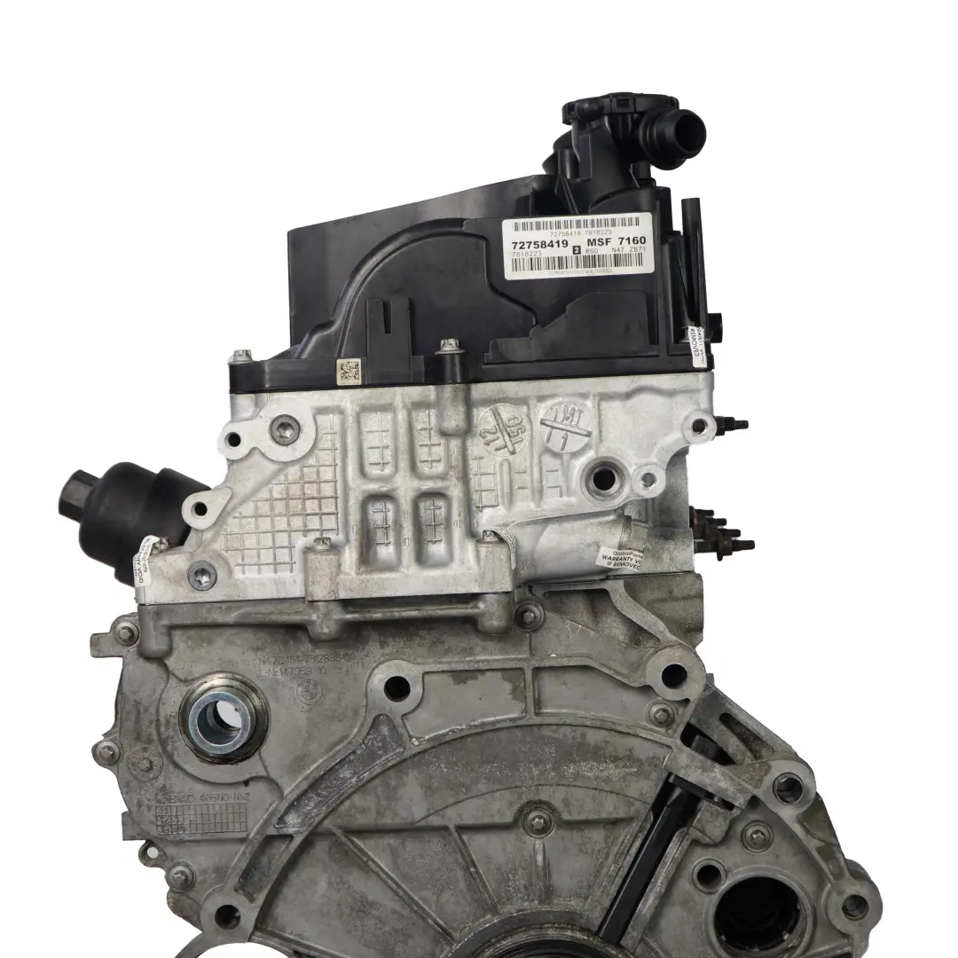 Mini R56 LCI R60 Cooper D SD 2.0 N47N Bare Engine N47C20A w 99k miles WARRANTY - SKU 2219950 - Part number 2219950