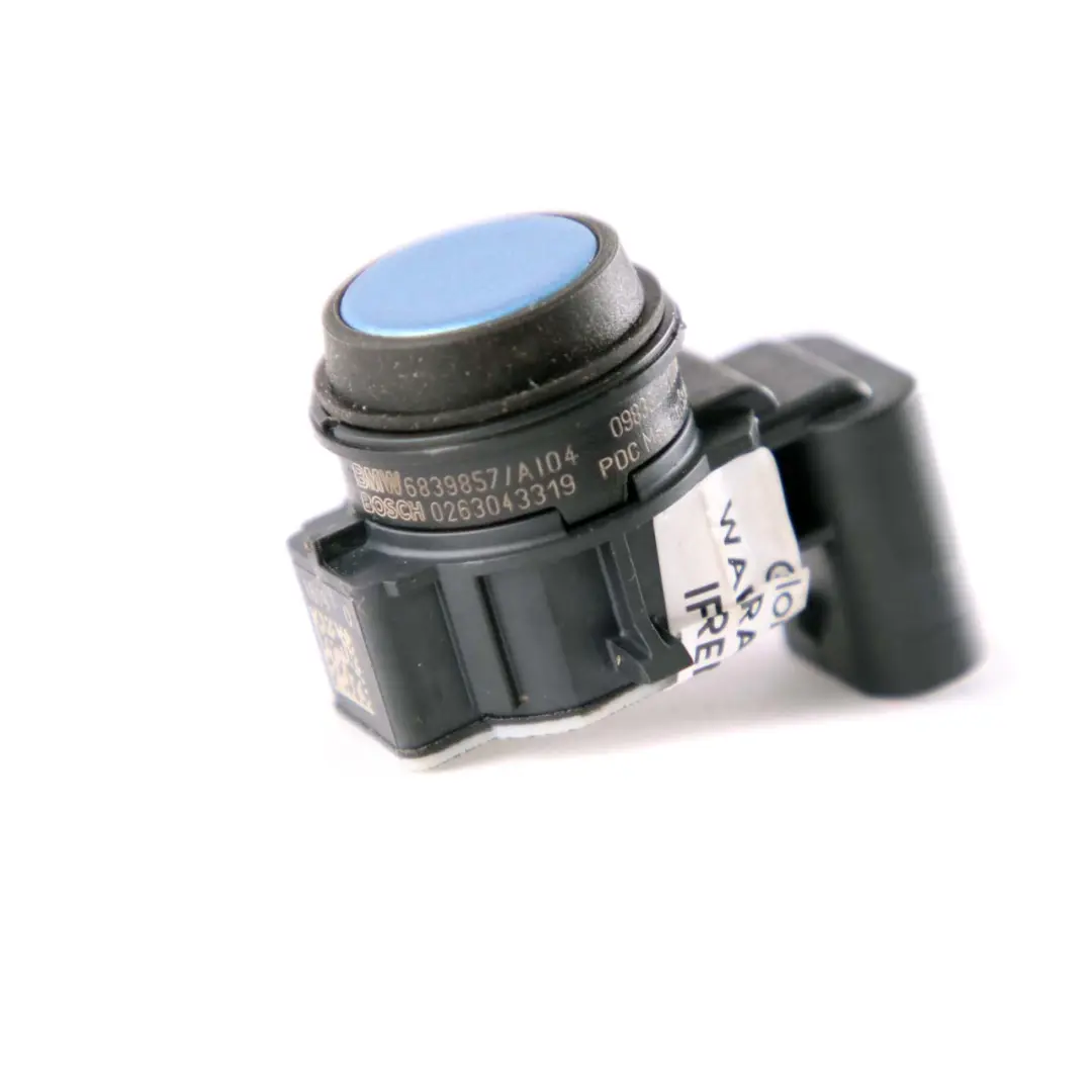 BMW F20 F21 F22 Parachoques trasero PDC Sensor Azul marino metalizado A76 - SKU 2220675-SBM - Número de pieza 2220675