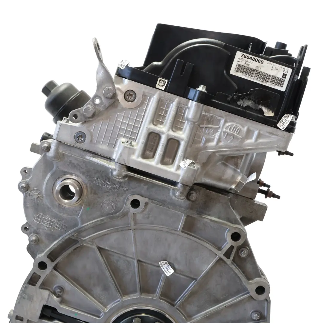 BMW F20 F21 F22 F30 F31 118d 318d N47N Motor desnudo N47D20C GARANTIA - SKU 2220835 - Número de pieza 2220835