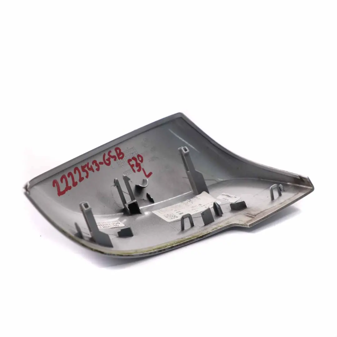 Wing Mirror Cover BMW F30 F31 Cap Casing Left N/S Glacier Silver Metallic - A83  - SKU 2222543-GSB - Part number 2222543